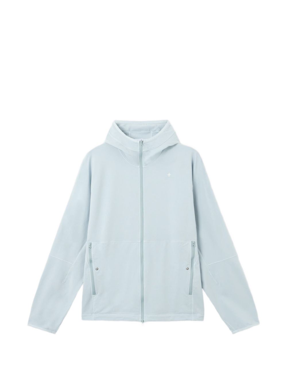 Stellina Zip-Fastening Hoodie Stone island – Гарантія оригінальності – боковий вид