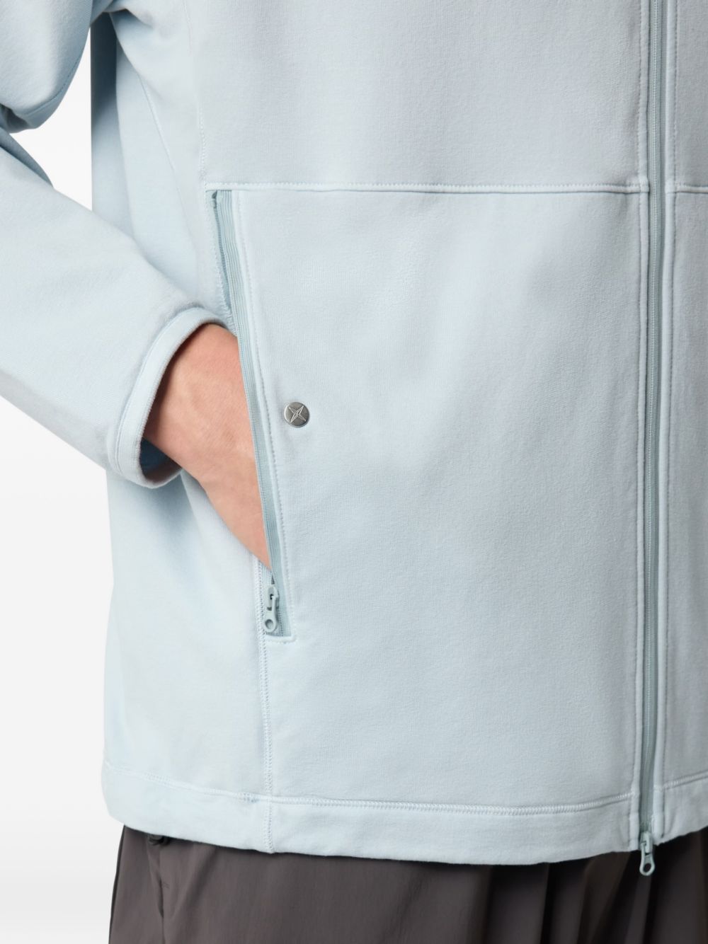 Stellina Zip-Fastening Hoodie Stone island – Гарантія оригінальності – збільшений вид
