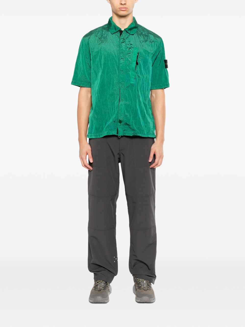 Оригінальна Short Sleeve Pocket Shirt Stone island – вид ззаду