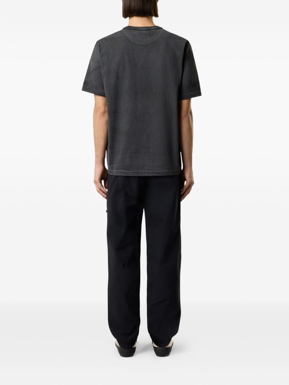 Оригінальна Reflective Cotton T-Shirt Stone island – детальний вид