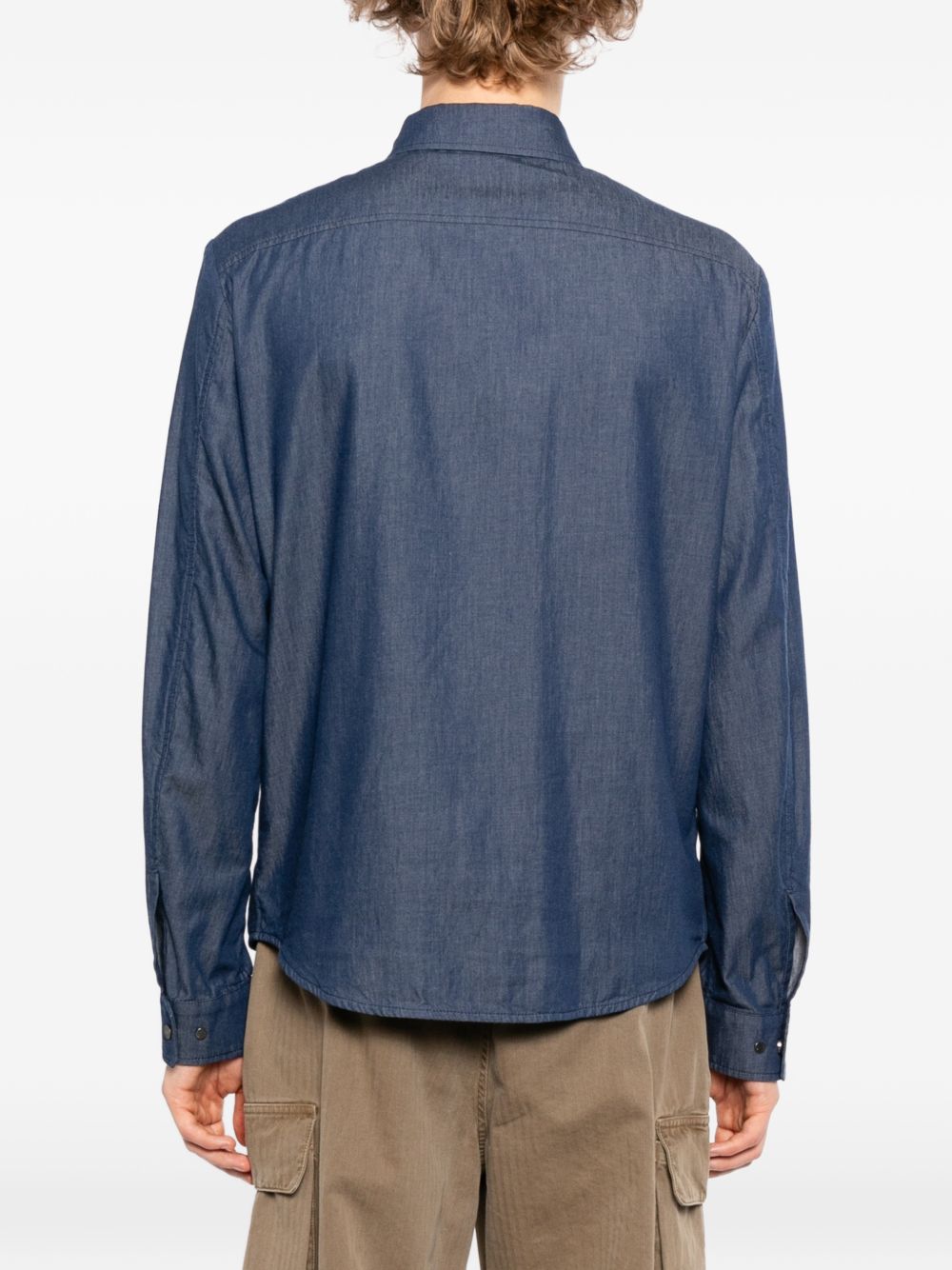 Оригінальна Denim Shirt Jacket Moncler – детальний вид