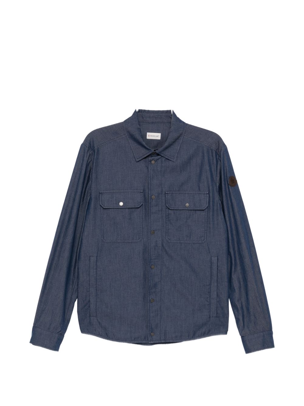 Оригінальна Denim Shirt Jacket Moncler – боковий вид