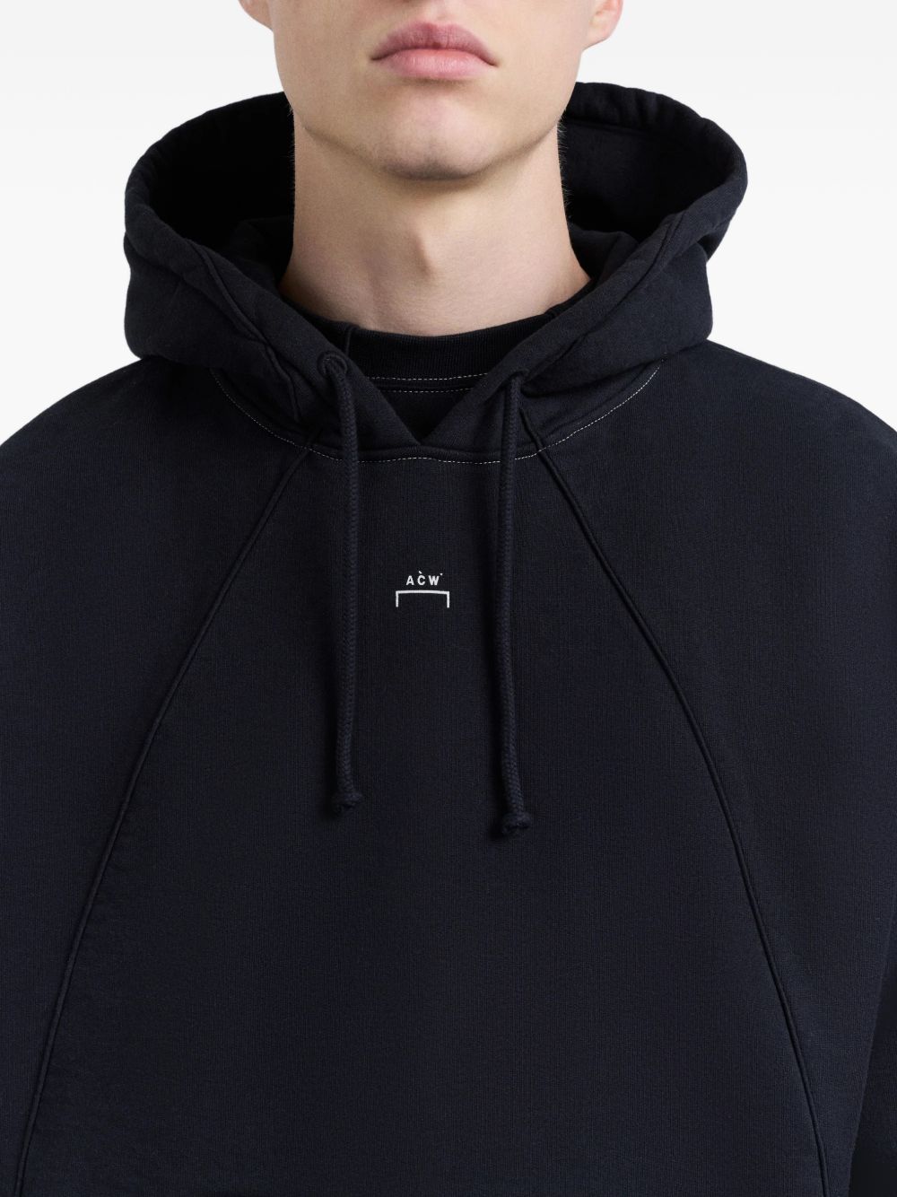 Оригінальна Contrast-Stitch Hoodie A cold wall – вид ззаду