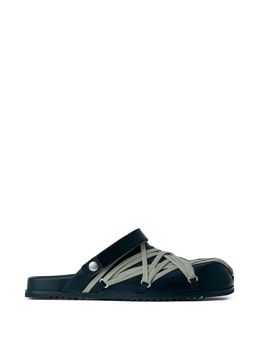 Оригінальна Cross-Strap Slippers Rick owens – боковий вид