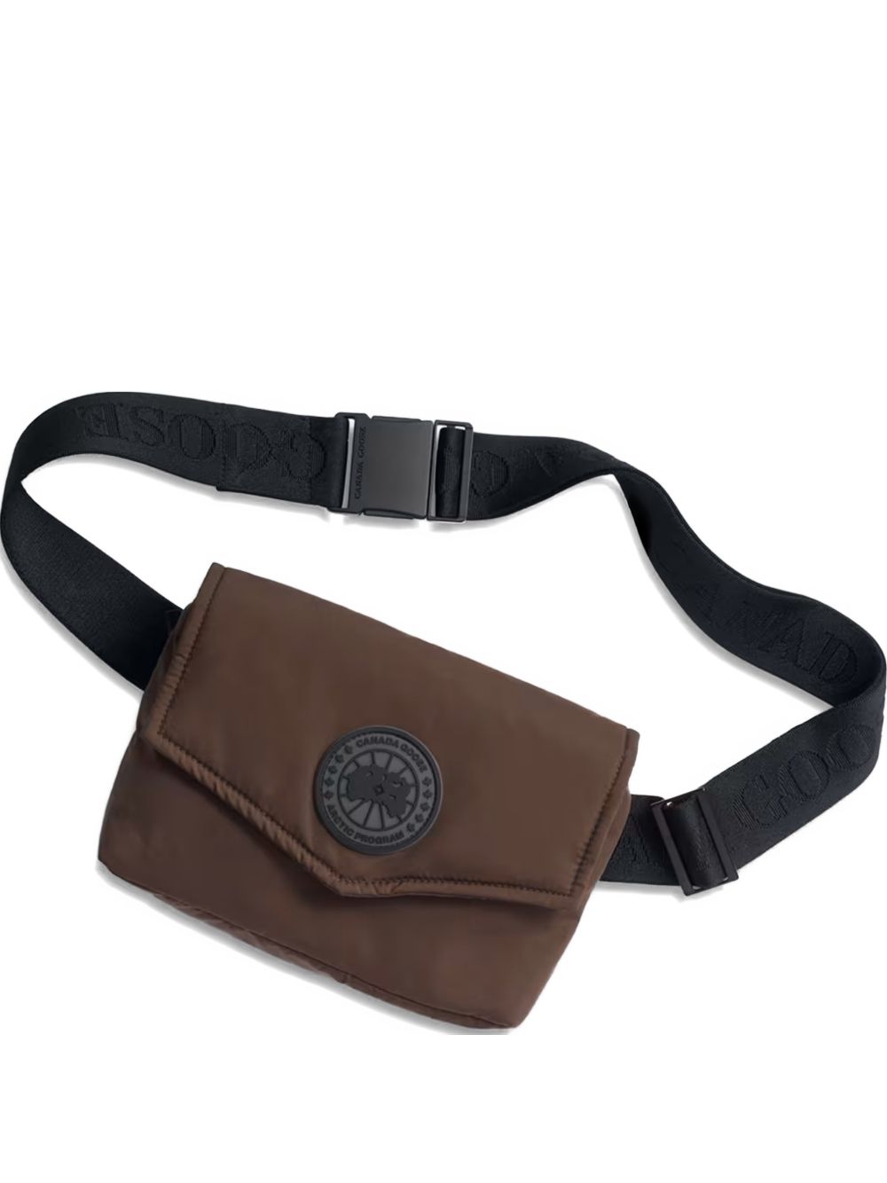 Logo-Patch Messenger Bag Canada goose – Гарантія оригінальності – боковий вид