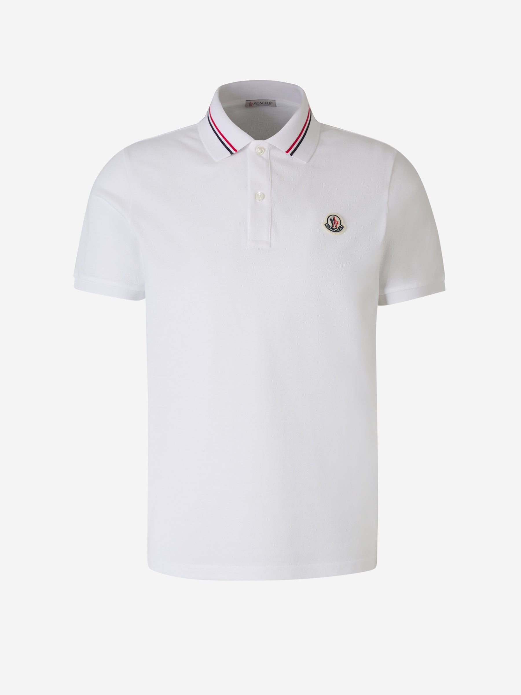 Оригінальна Cotton Piqué Polo Moncler – боковий вид