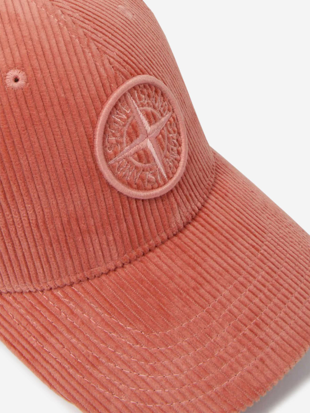 Corduroy Baseball Cap Stone island – Гарантія оригінальності – детальний вид
