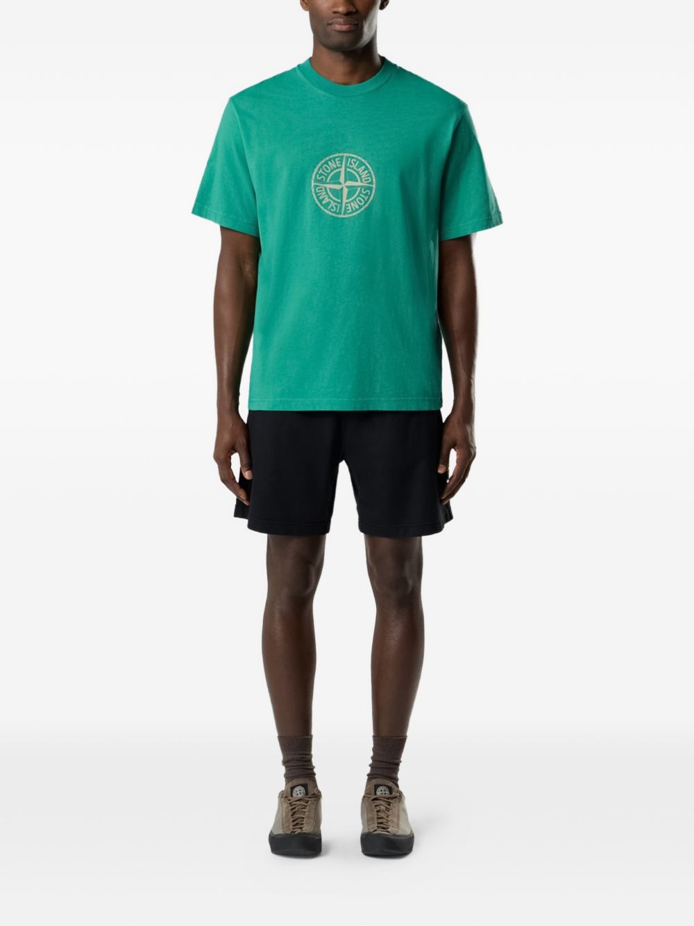 Logo Patch Shorts Stone island оригінал – Купити в Україні – детальний вид