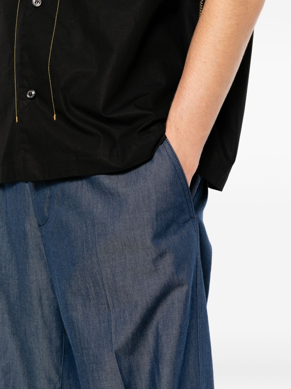 Straight-Leg Trousers Moncler оригінал – Купити в Україні – вид ззаду