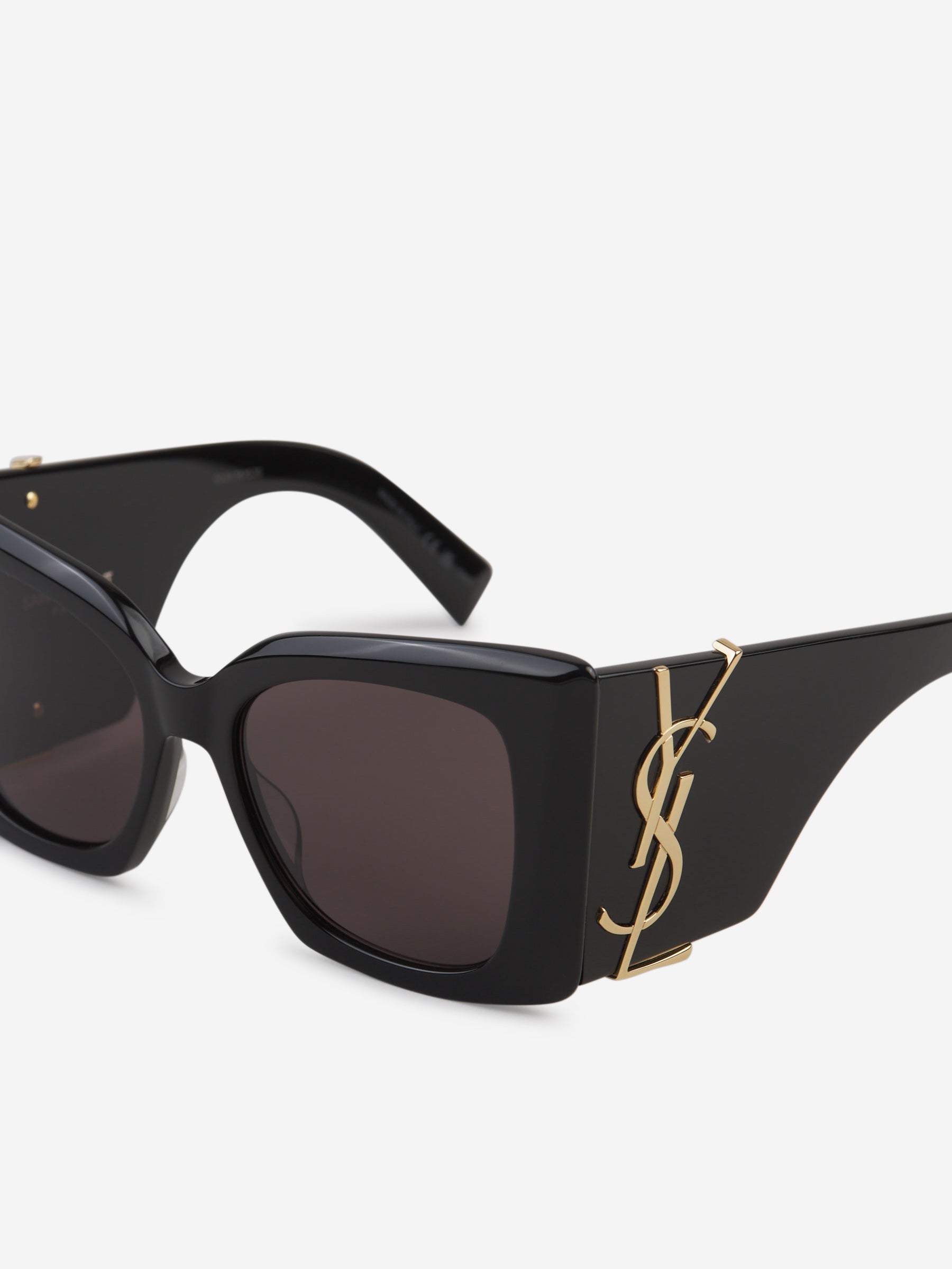 Sl M119 Blaze Rectangular Sunglasses Saint laurent – Гарантія оригінальності – детальний вид
