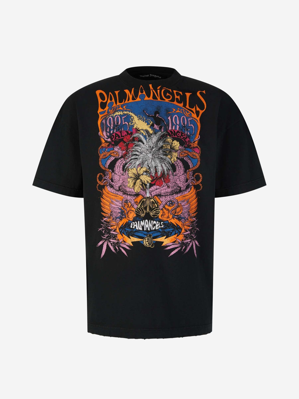 Concert Printed T-Shirt Palm angels – Гарантія оригінальності – боковий вид