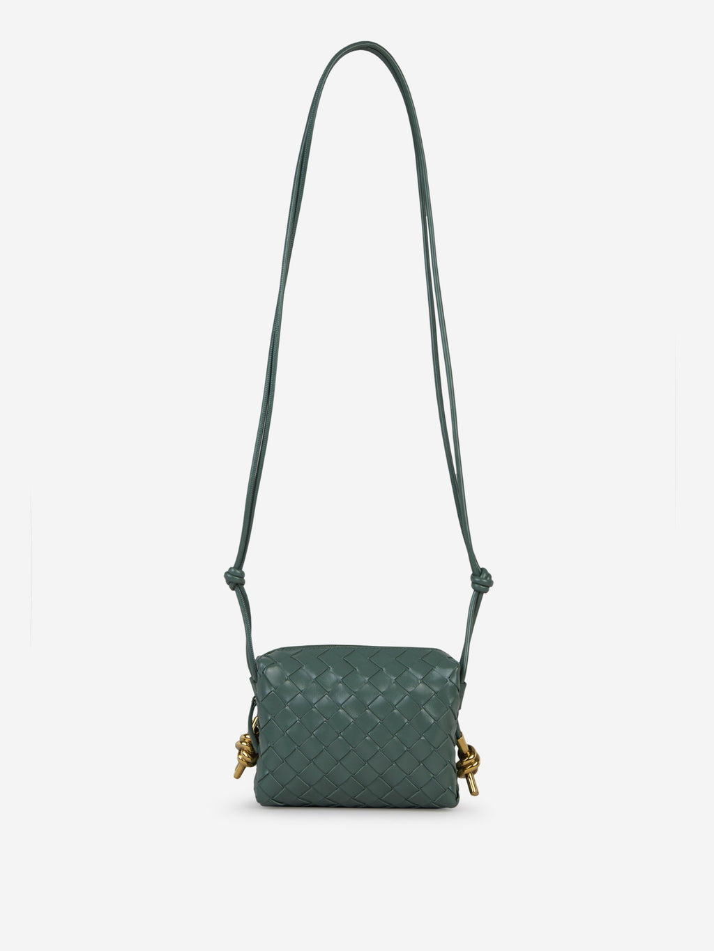 Оригінальна Mini Loop Camera Bag Bottega veneta – боковий вид