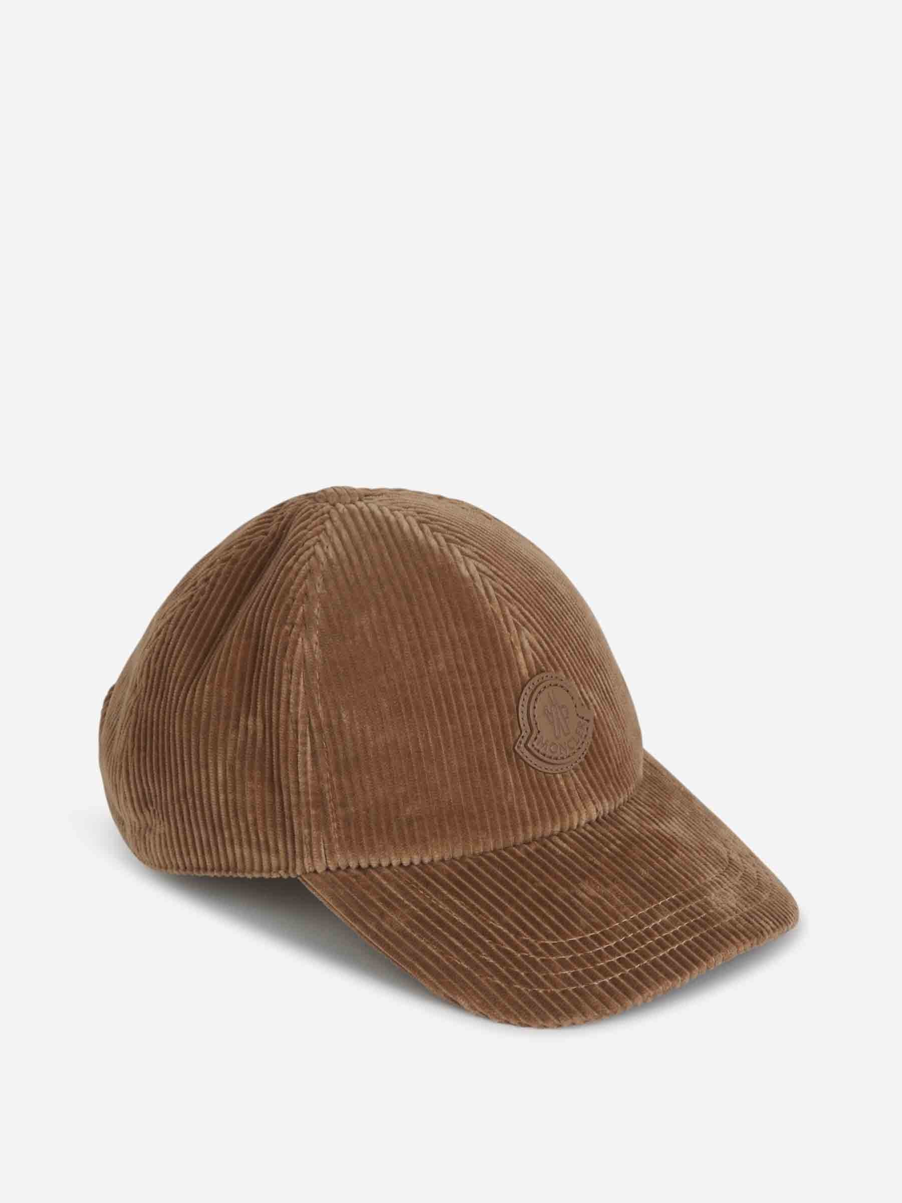 Cotton Logo Cap Moncler – Гарантія оригінальності – боковий вид