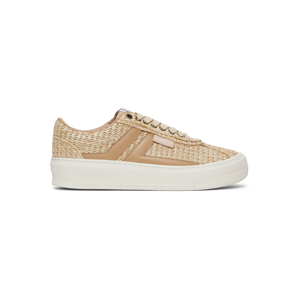 Оригінальна Cash Raffia Sneakers Lanvin – боковий вид