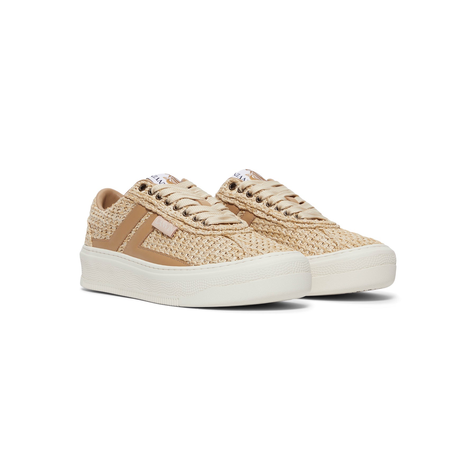 Оригінальна Cash Raffia Sneakers Lanvin – детальний вид