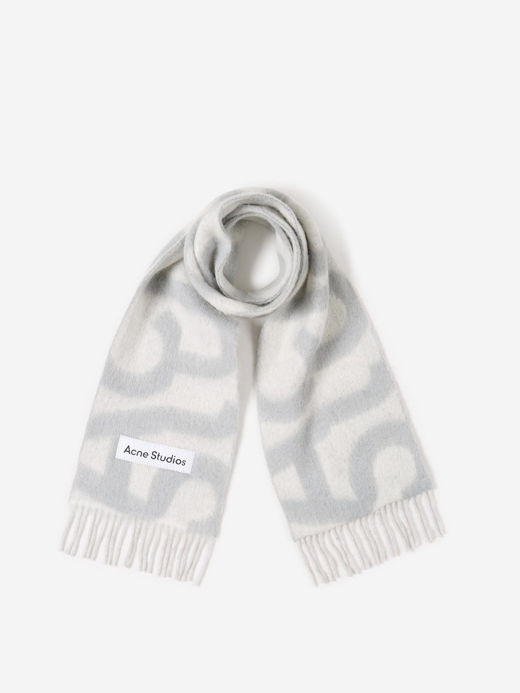 Logo Motif Scarf Acne studios – Гарантія оригінальності – боковий вид