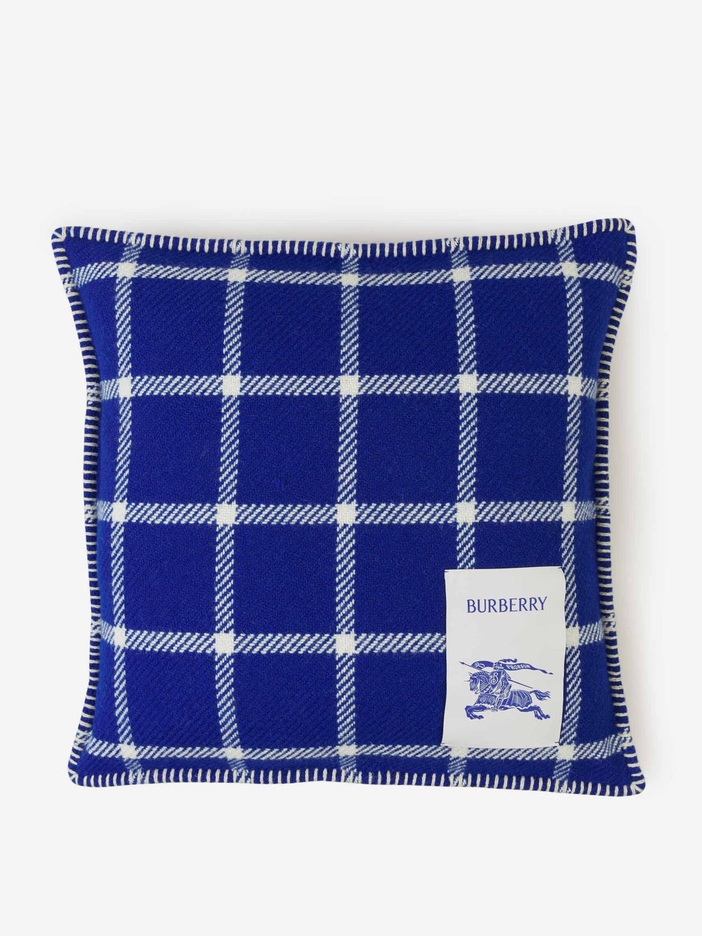 Checkered Motif Cushion Burberry оригінал – Купити в Україні – вид ззаду
