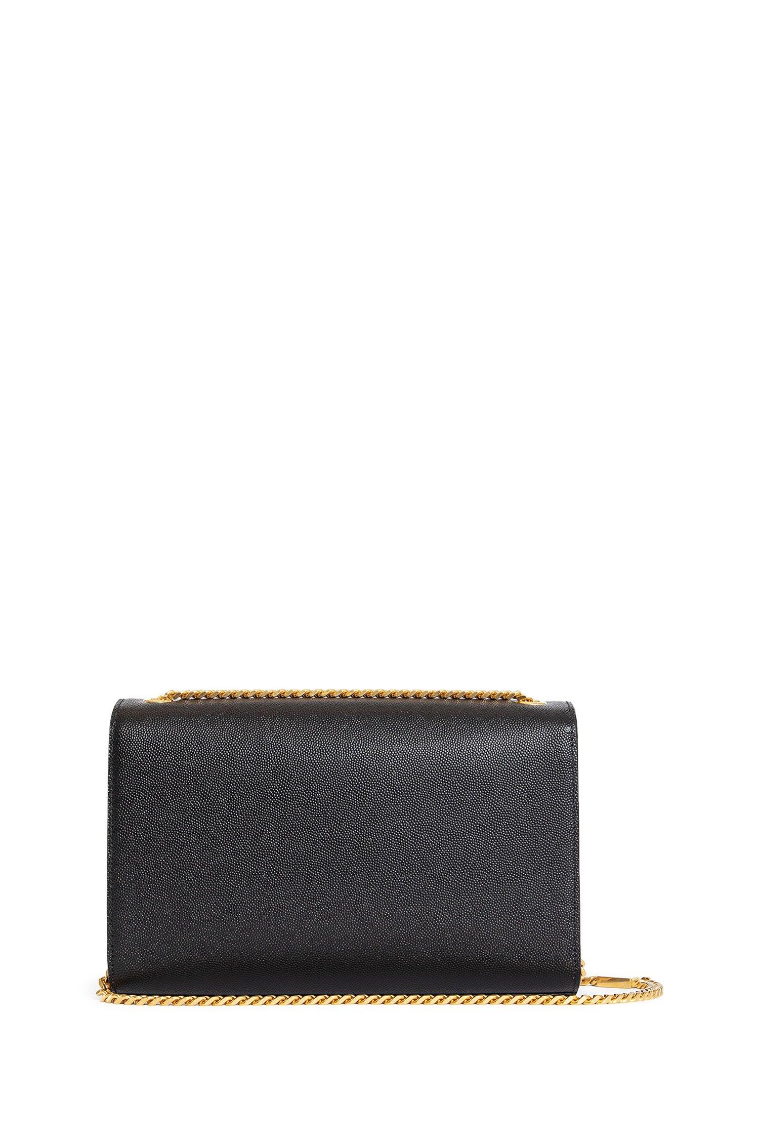 Kate Medium Chain Bag In Grain De Poudre Embossed Leather Saint laurent – Гарантія оригінальності – детальний вид