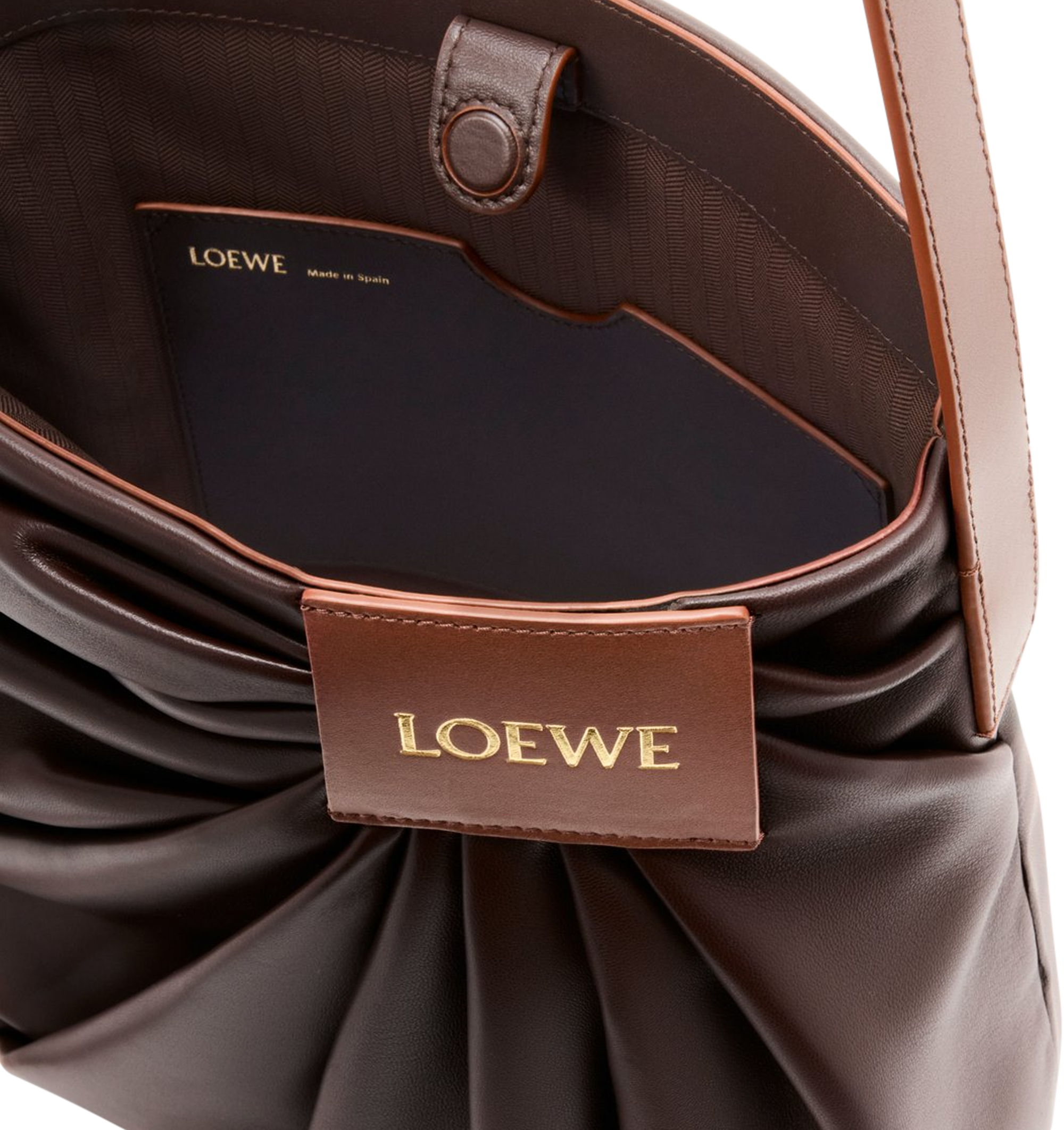 Draped Tote Bag Loewe – Гарантія оригінальності – збільшений вид