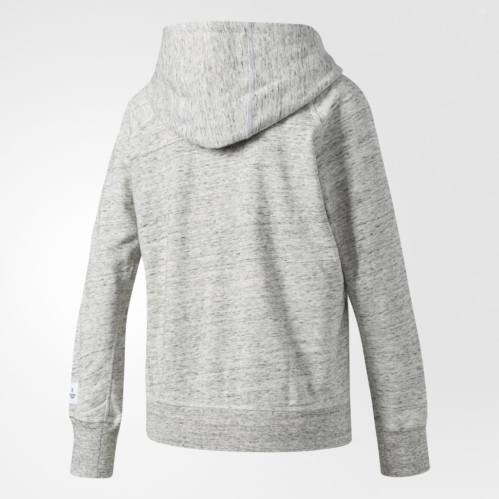 Оригінальна Athletics X Reigning Champ French Terry Hoodie Womens Grey Adidas – вид ззаду