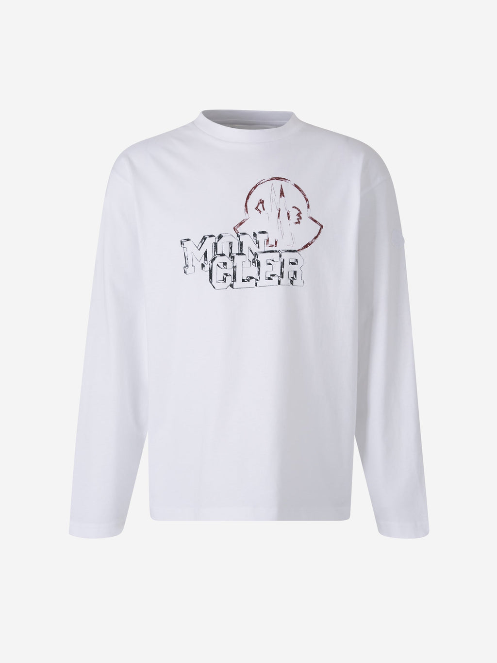 Оригінальна Long Sleeve T-Shirt Moncler – боковий вид