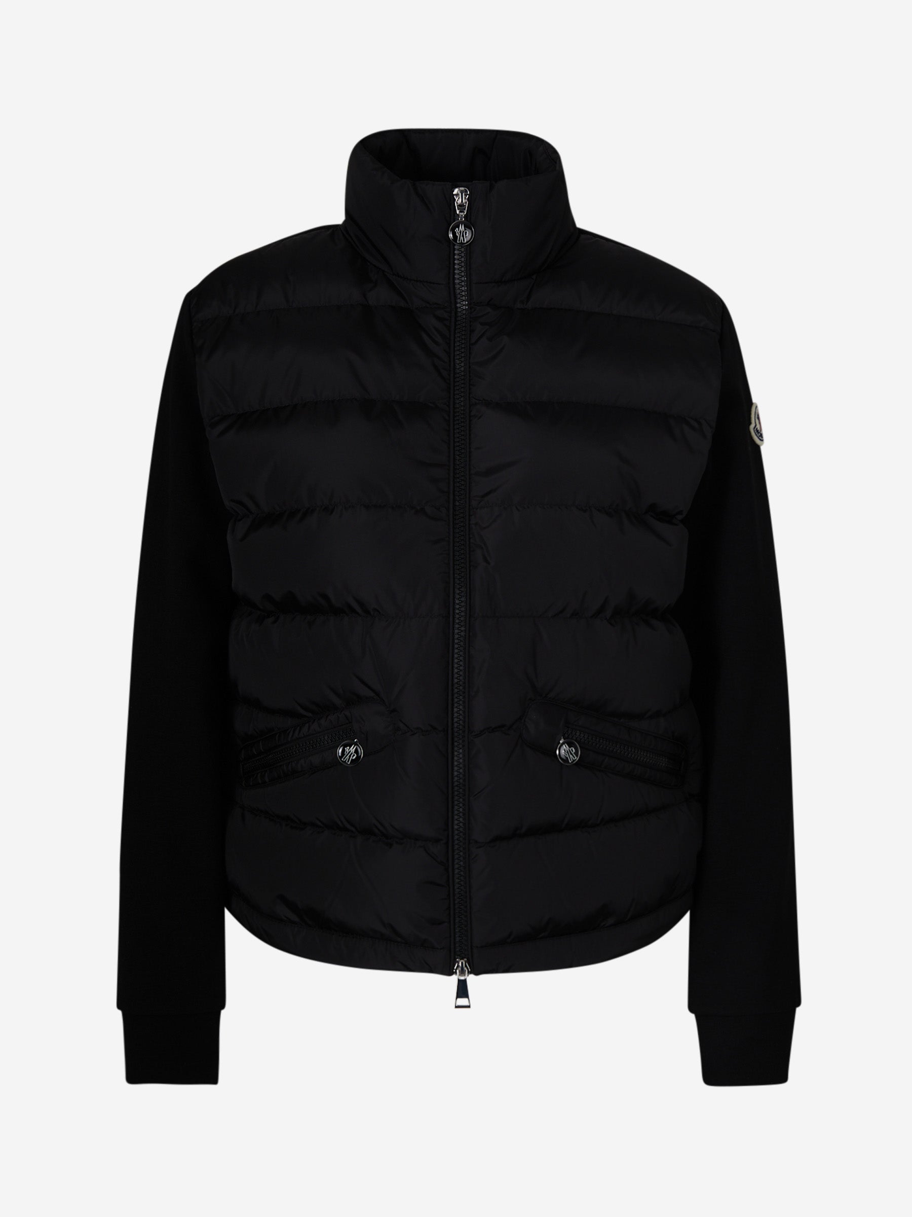 Оригінальна Quilted Down Cardigan Moncler – боковий вид