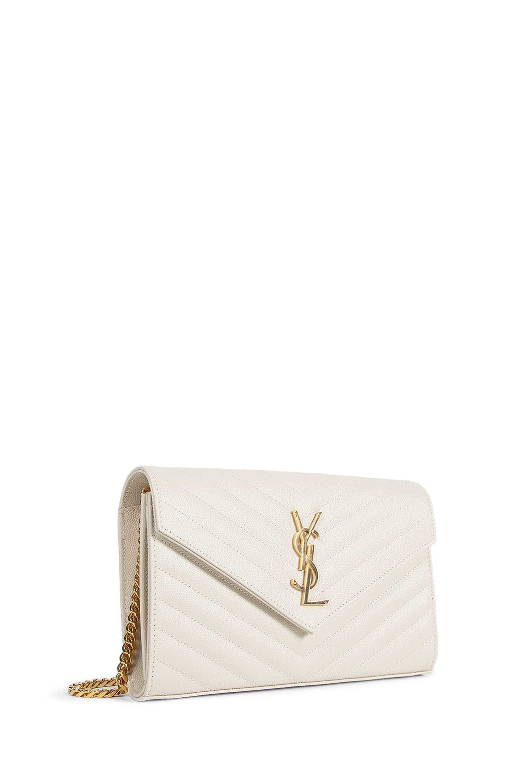 Cassandre Matelassé Chain Wallet Saint laurent оригінал – Купити в Україні – вид ззаду
