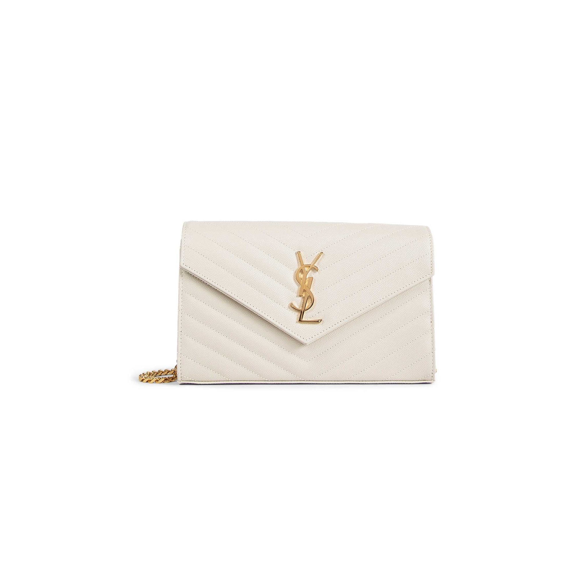 Cassandre Matelassé Chain Wallet Saint laurent оригінал – Купити в Україні – збільшений вид