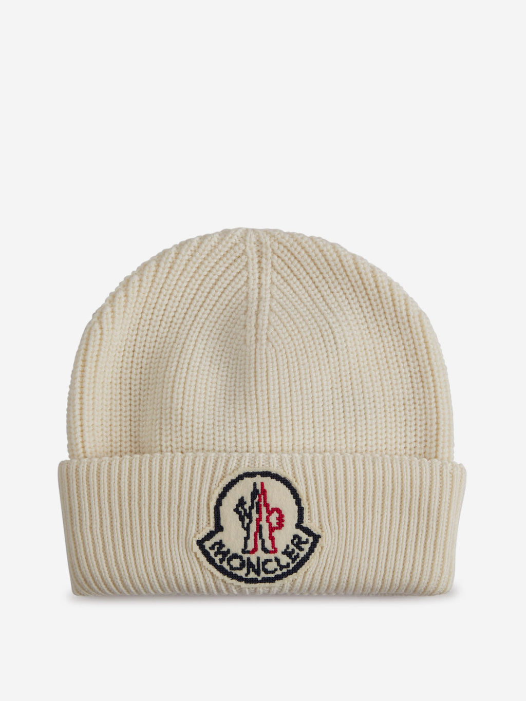 Logo Knitted Hat Moncler оригінал – Купити в Україні – боковий вид