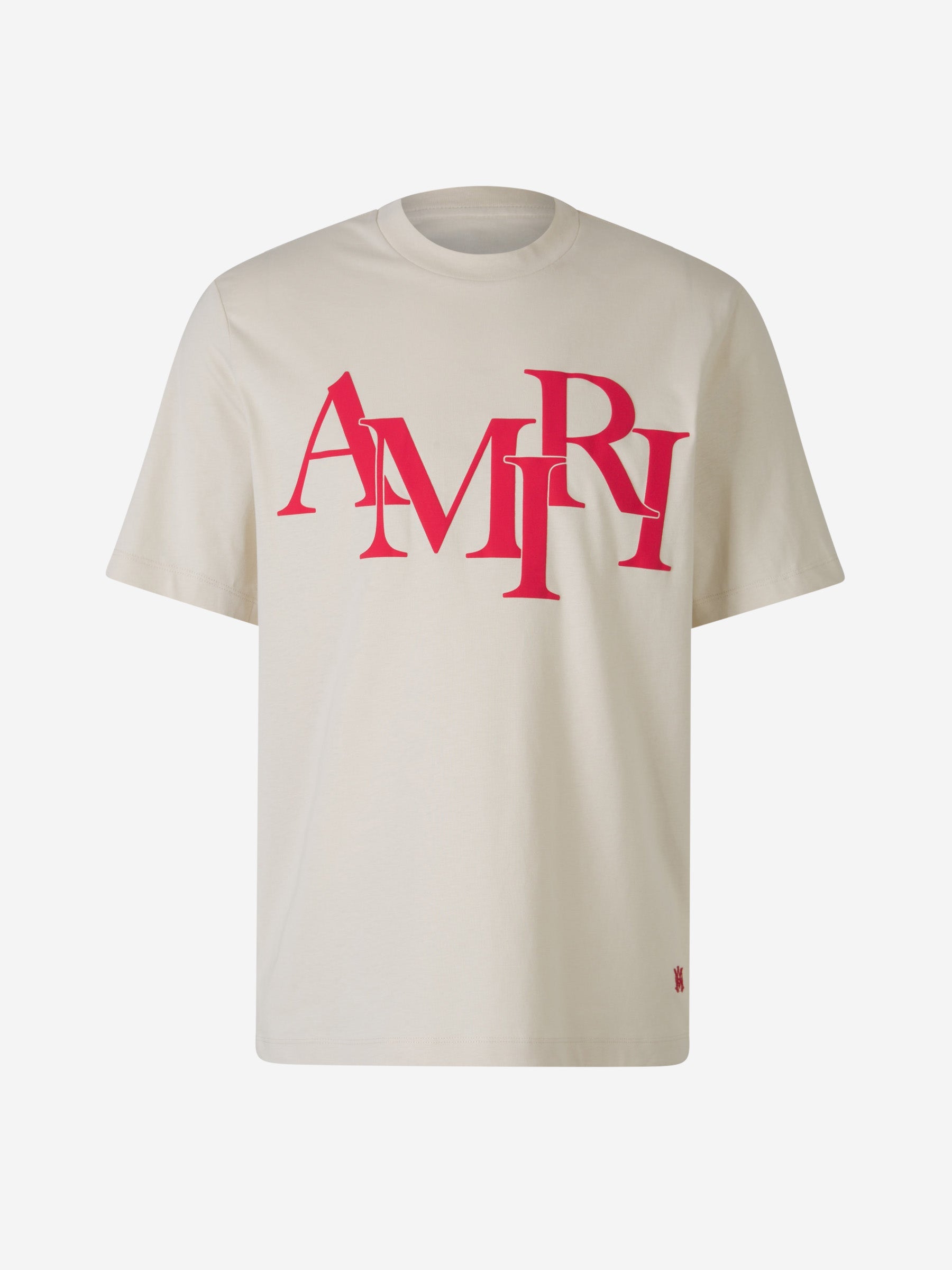 Logo Cotton T-Shirt Amiri – Гарантія оригінальності – боковий вид