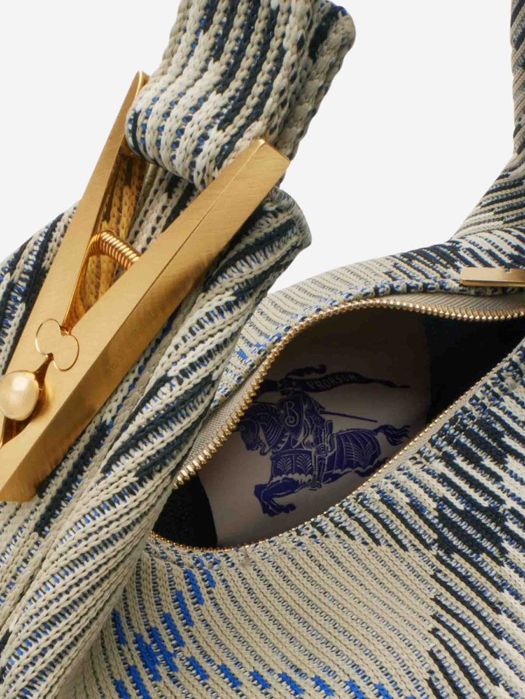 Peg Duffle Shoulder Bag Burberry – Гарантія оригінальності – детальний вид