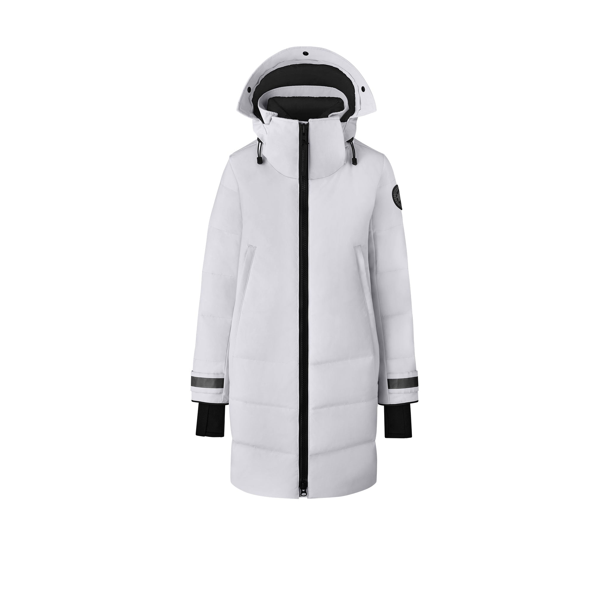 Оригінальна Womens Kenton Parka Black Label Canada goose – боковий вид
