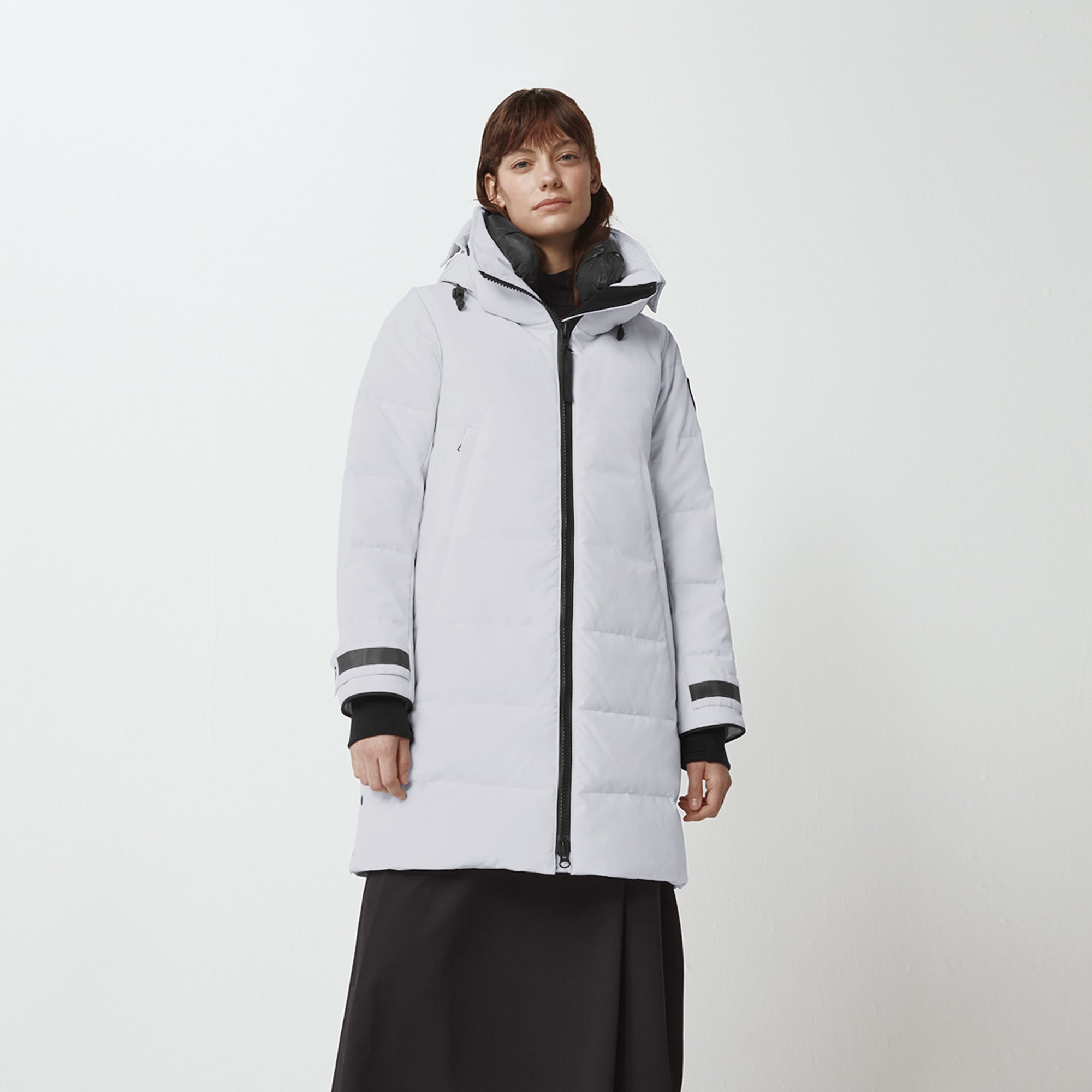 Оригінальна Womens Kenton Parka Black Label Canada goose – вид ззаду