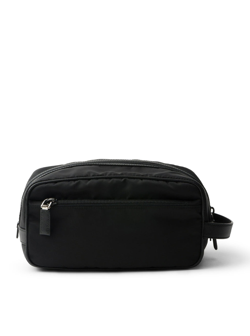 Travel Pouch In Re-Nylon And Saffiano Prada – Гарантія оригінальності – вид ззаду