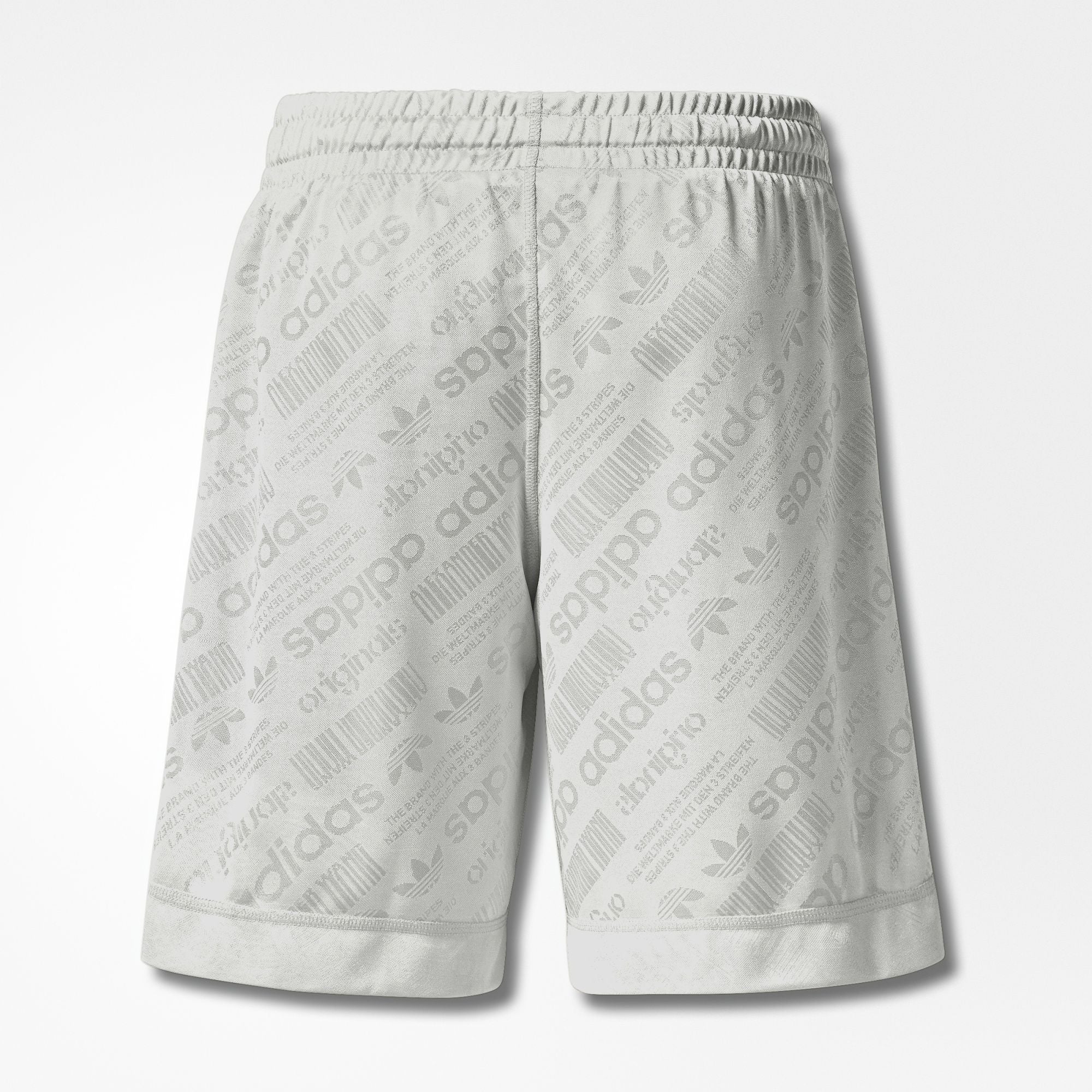 X Alexander Wang Soccer Short Mens Core White Adidas оригінал – Купити в Україні – вид ззаду - ADIDAS