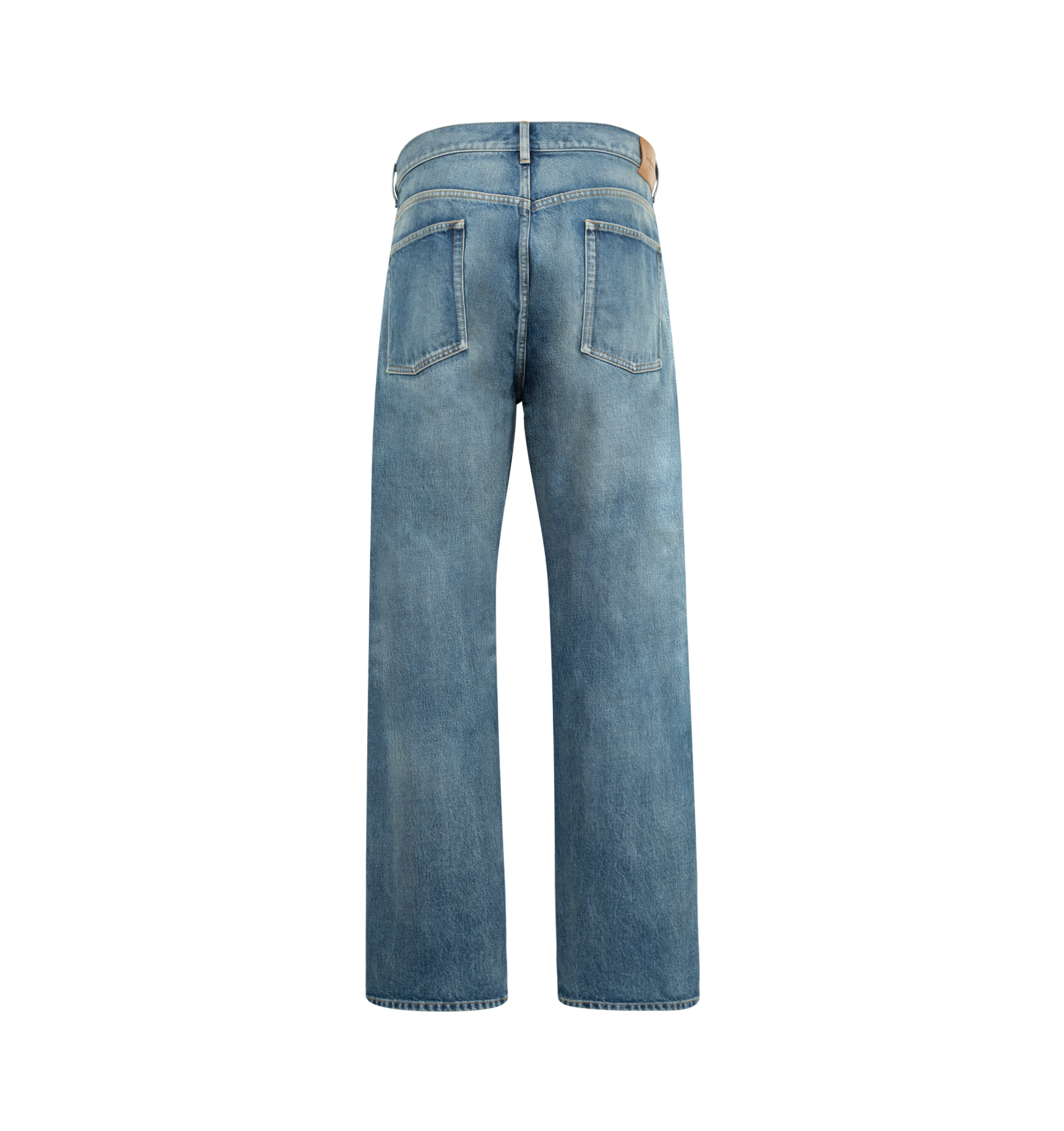 Оригінальна High Rise Tapered Jean Saint laurent – вид ззаду