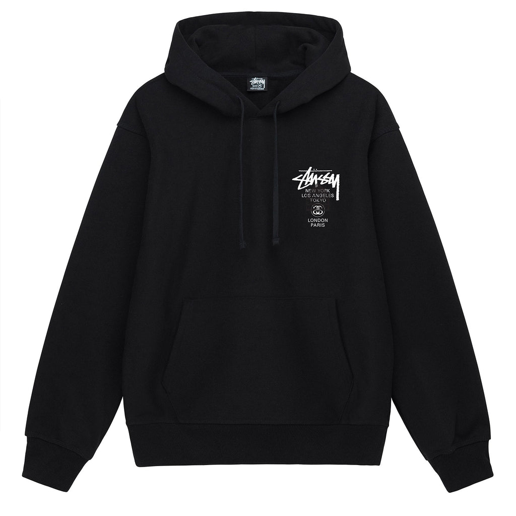 Stüssy Dsm World Tour Hooded Sweatshirt Stussy оригінал – Купити в Україні – боковий вид