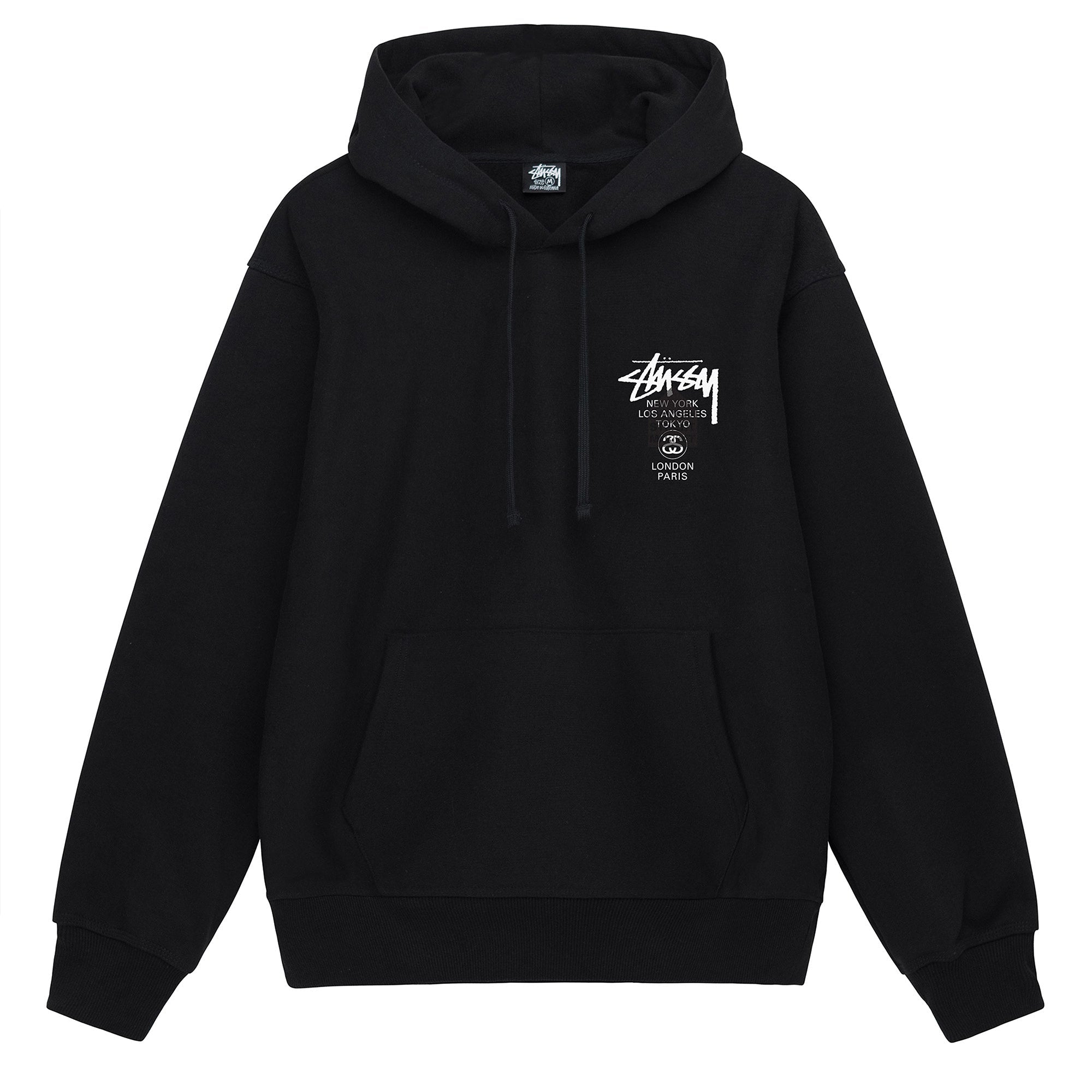 Stüssy Dsm World Tour Hooded Sweatshirt Stussy оригінал – Купити в Україні – боковий вид