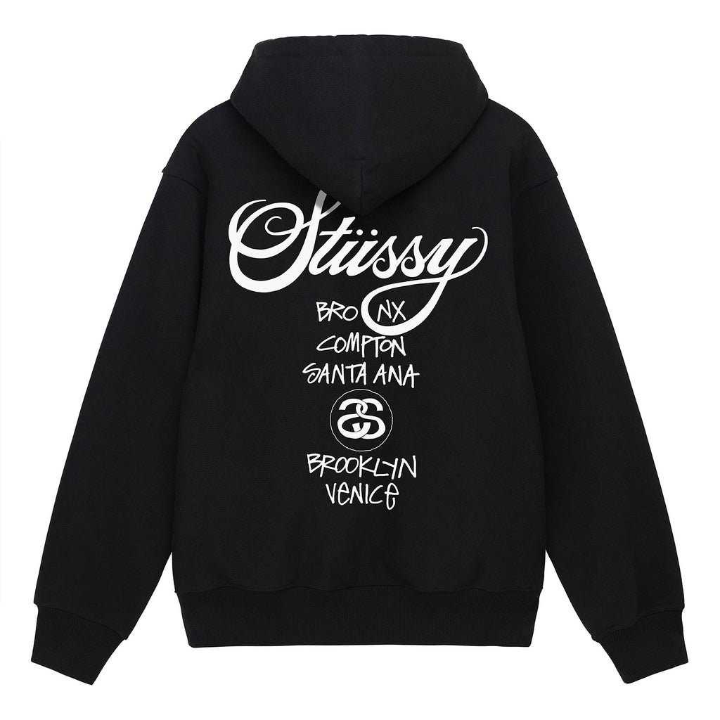 Stüssy Dsm World Tour Hooded Sweatshirt Stussy оригінал – Купити в Україні – вид ззаду