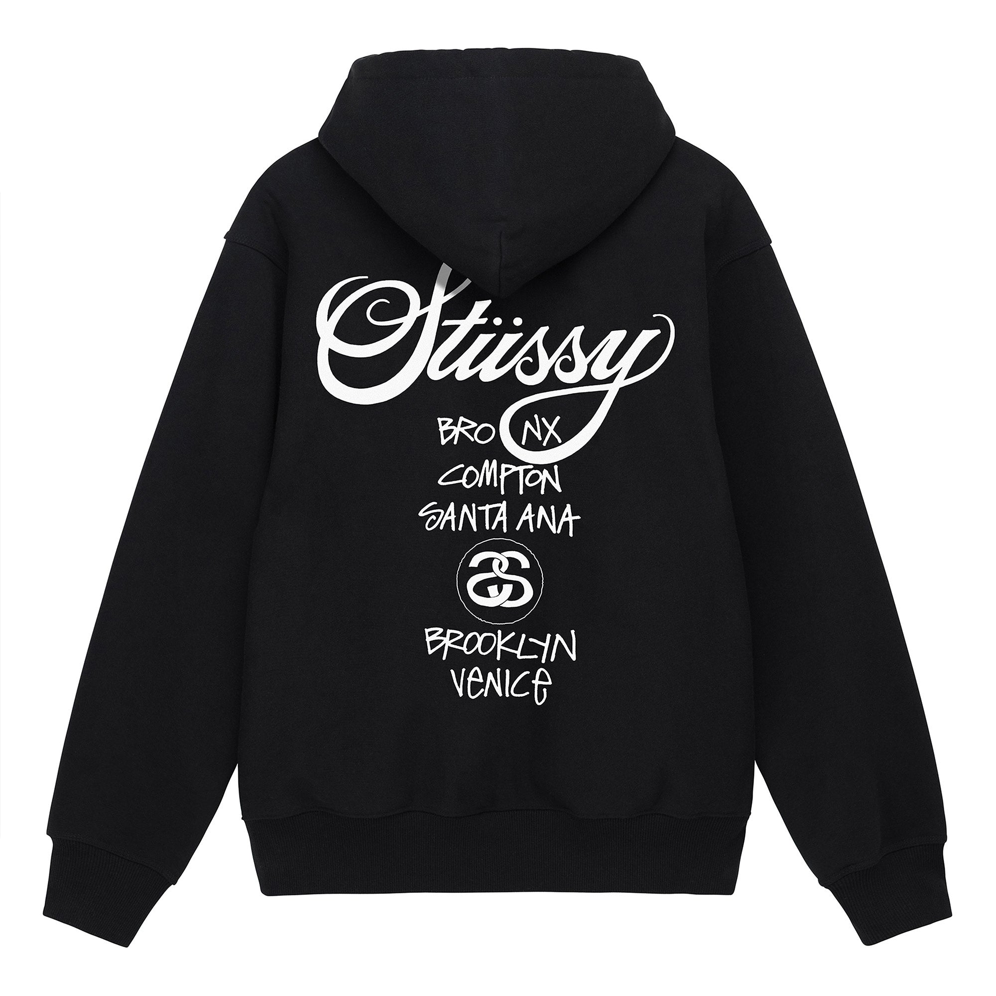 Stüssy Dsm World Tour Hooded Sweatshirt Stussy оригінал – Купити в Україні – вид ззаду