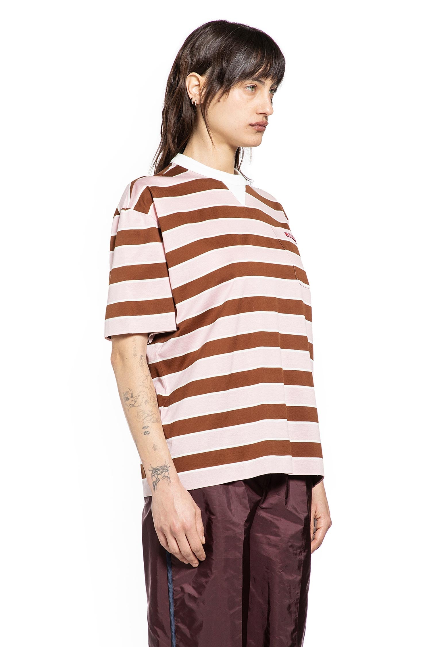 Bayadère Pocket T-Shirt Prada оригінал – Купити в Україні – вид ззаду
