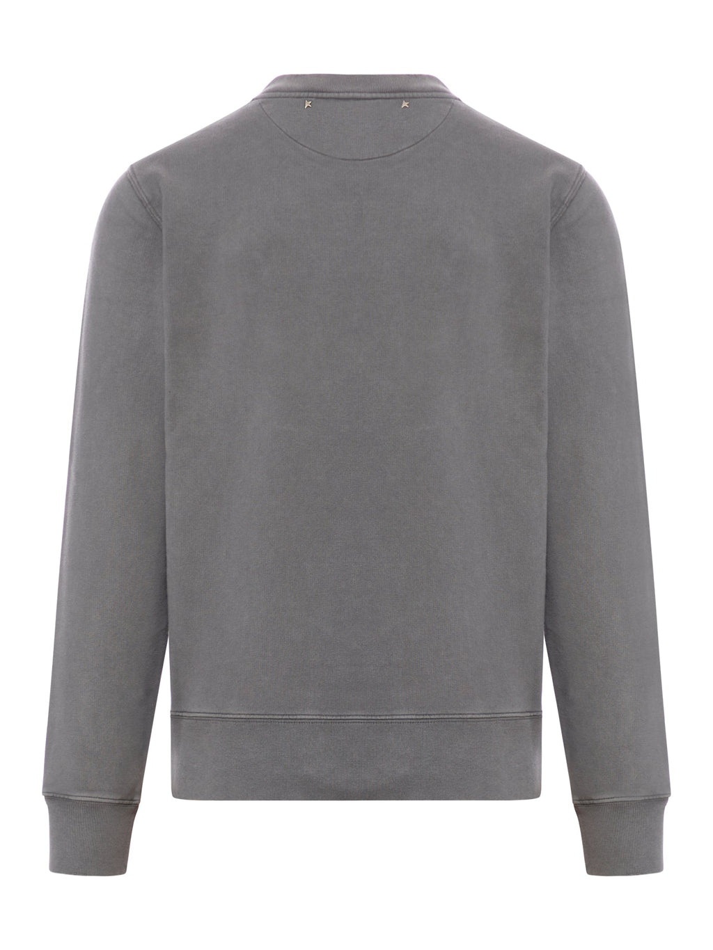 Crew Neck Sweatshirt With Logo Golden goose – Гарантія оригінальності – вид ззаду