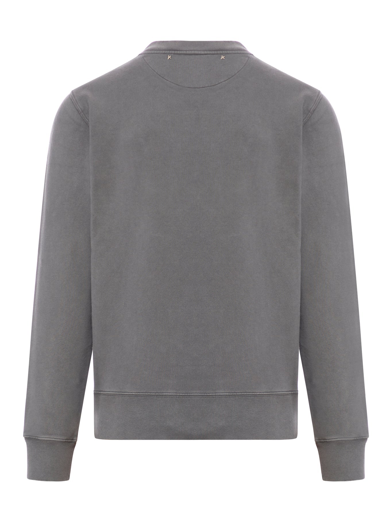 Crew Neck Sweatshirt With Logo Golden goose – Гарантія оригінальності – вид ззаду