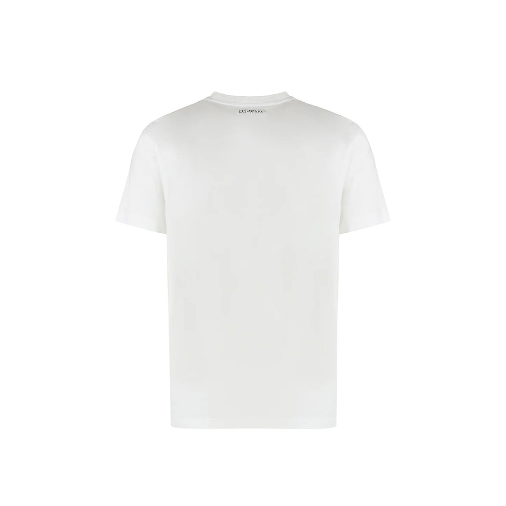 Оригінальна Logo T Shirt Off-white – вид ззаду