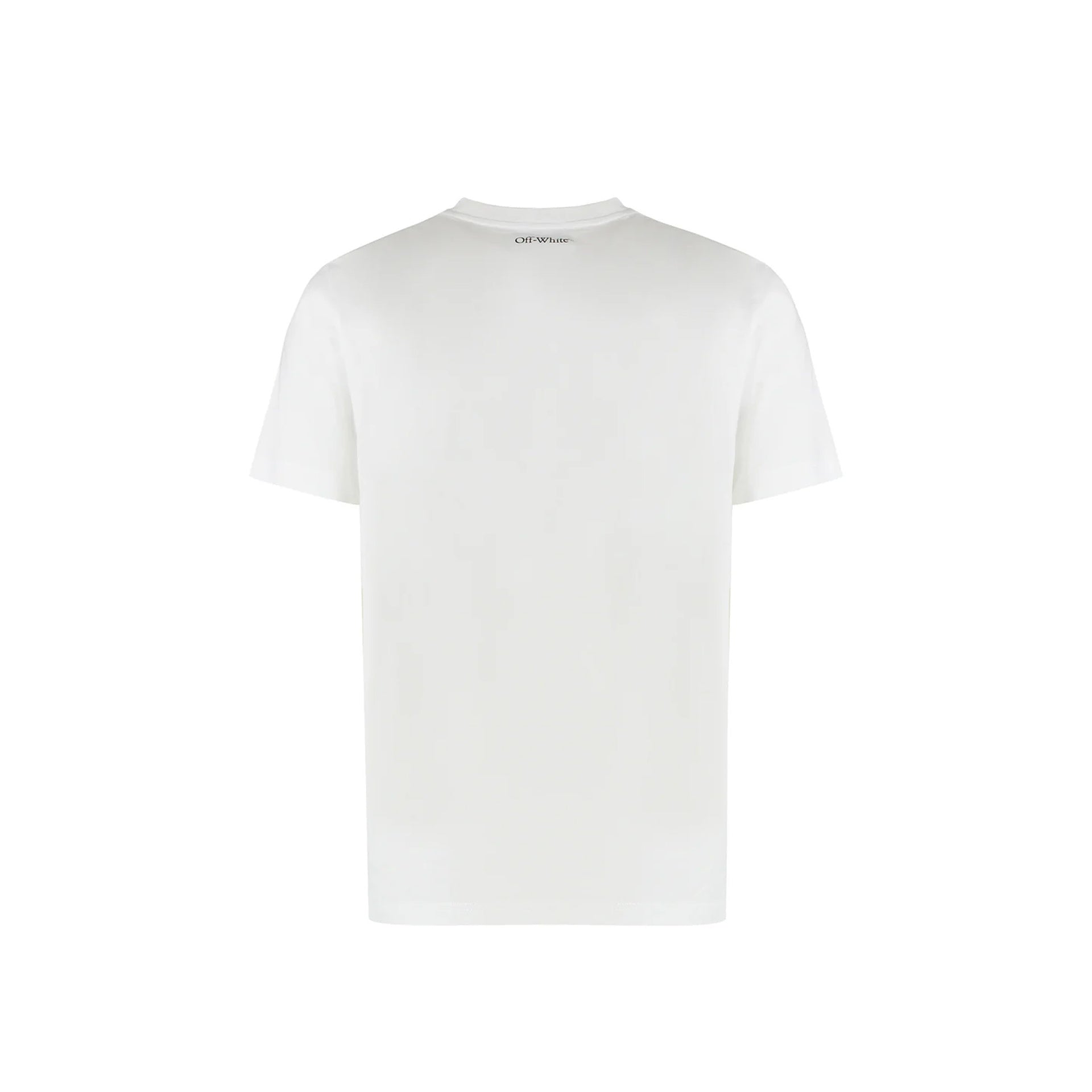 Оригінальна Logo T Shirt Off-white – вид ззаду