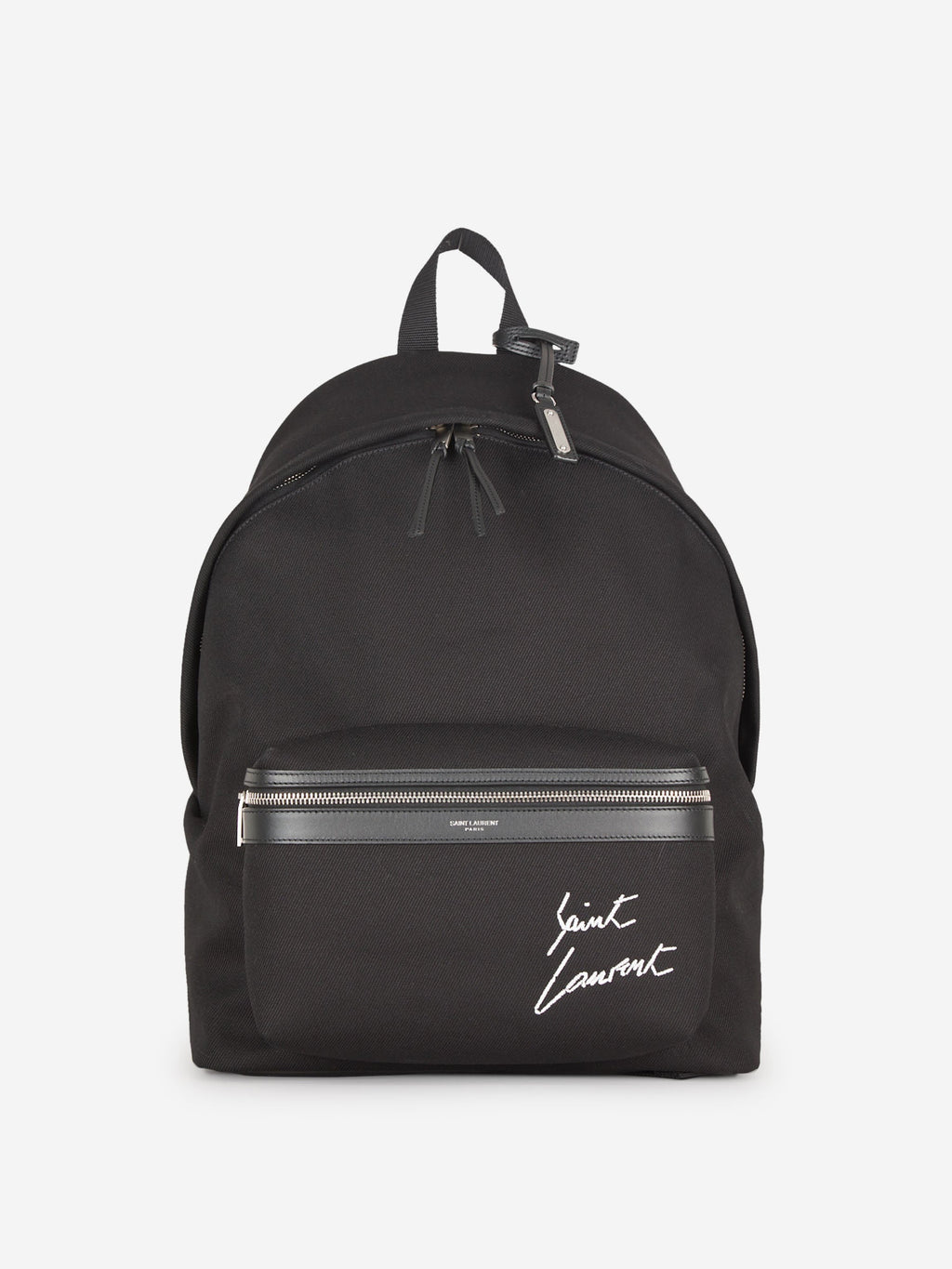 Logo City Backpack Saint laurent – Гарантія оригінальності – боковий вид