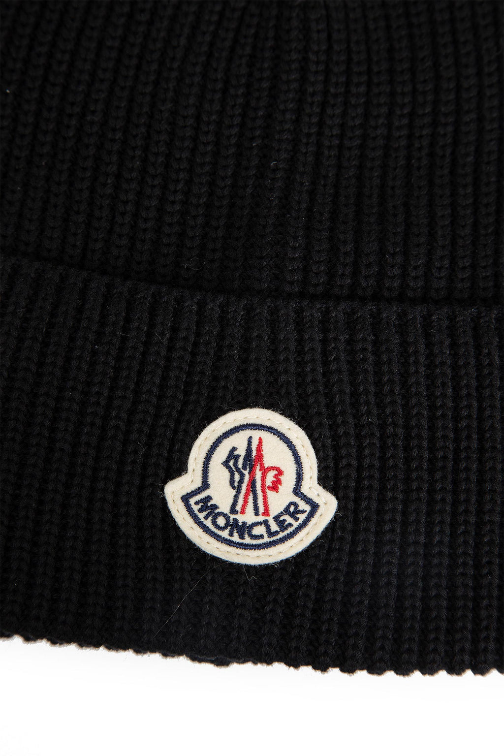 Cotton Beanie Moncler – Гарантія оригінальності – вид ззаду