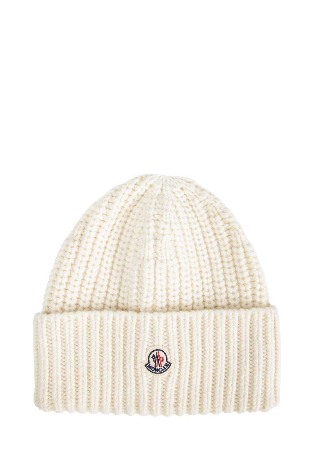 Wool Beanie Moncler – Гарантія оригінальності – боковий вид
