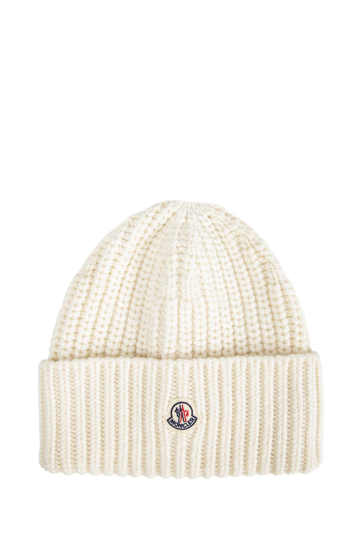 Wool Beanie Moncler – Гарантія оригінальності – боковий вид