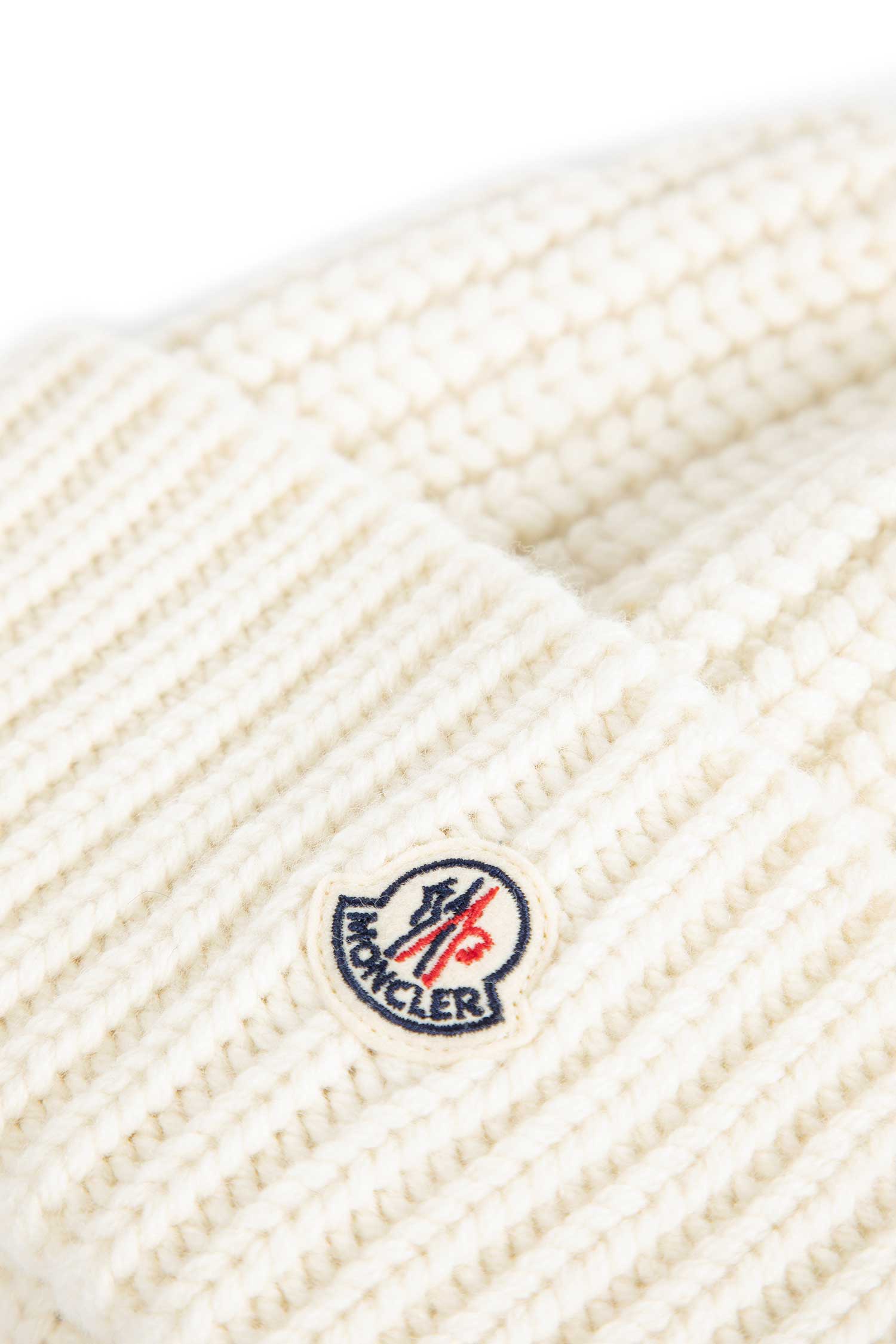 Wool Beanie Moncler – Гарантія оригінальності – детальний вид